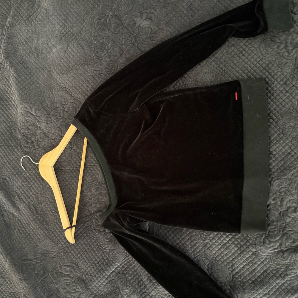 n:PHILANTHROPY Black Long Sleeve Top